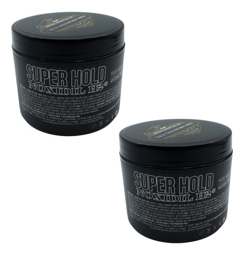 Kit X2 Pomada Cabello The Shaving Co Super Hold Noxidil H2