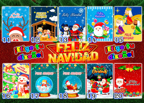 Dulceros De Navidad - 32pz - Piñatas - Juguetes - Navidad