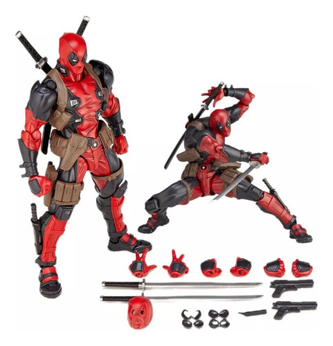 Nuevo Modelo De Figura De Deadpool X-men Estilo Yamaguchi