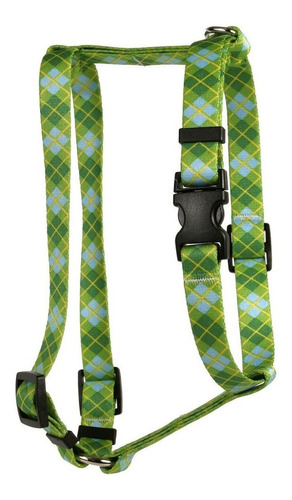 Amarillo Diseño De Perro Argyle Verde Romano Estilo H Arne