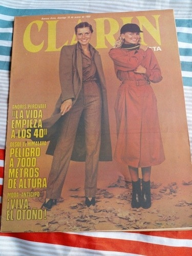 Revista Clarín Andrés Percivale 16 3  1980 