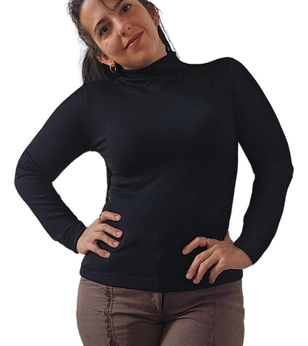 Polera De Mujer Ropa Térmica De Morley Frisada Frisada Dama