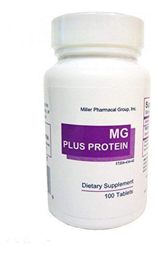 Suplemento Mg Plus Protein Miller 100 Comprimidos (paquete D