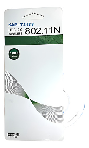 Adaptador Usb Wifi 1200 Mbps Para Pc Portátil - Escritorio