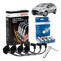 Comprar Jogo Cabo De Velas Fiesta Sedan 1.6 16v 2010 2011 + Velas