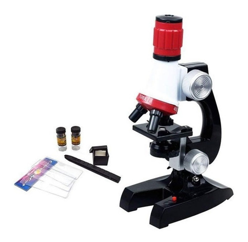 Microscopio Para Niños Con Led Uso Estudiantes
