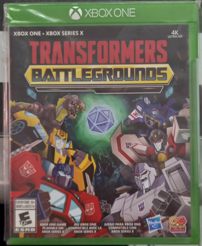 Transformers Battlegrounds Xbox One Nuevo
