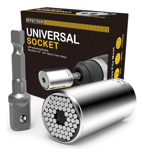 Enchufe Universal Ajuste Automatico Para Llave Estandar D