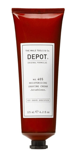 Crema De Afeitado Hidratante N°405, Depot, 125ml.