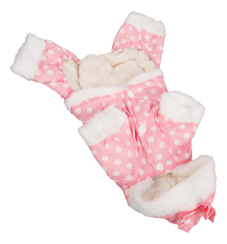 Chaqueta Cálida Con Capucha Para Perro, Abrigo De Invierno E