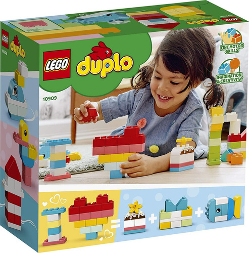 Lego Duplo Classic Heart Box 10909 Nuevo 2020 (80 Piezas)