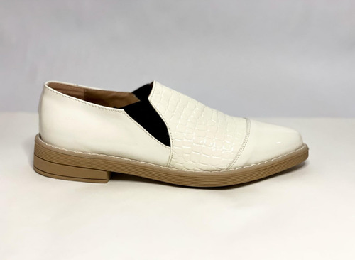 Chatas Mocasín Slipper Camerino Calzados Lisos C/ Elástico
