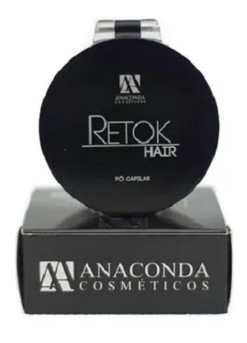 Retok Hair 10g  Calvice Maquiagem Disfarce Falhas  Anaconda