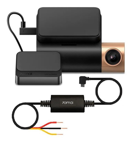 Cámara Dvr Para Auto 70mai Lite 2 1080p + Gps + Kit Cableado