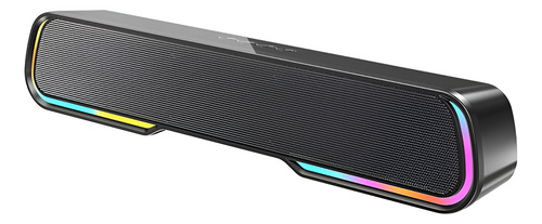 Barra De Sonido Soundbar Bluetooth Gamer Con Luces Rgb