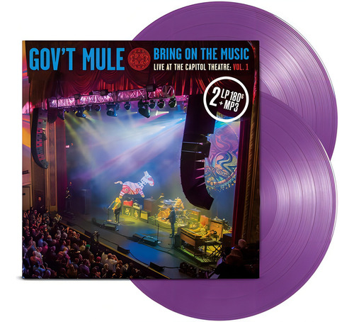 Gov't Mule traz música ao vivo no Capitol Lp Us Imp