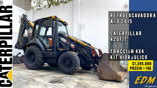 2015 Caterpillar 420fit Retroexcavadora 4x4 Extensión Kit