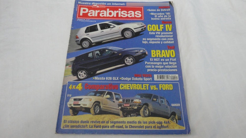 Revista Parabrisas  Nro 244 Febrero 1999 Golf/ Bravo