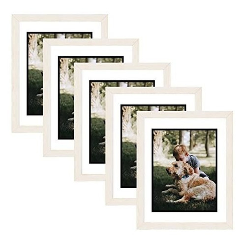 Golden State Art, 5x7 Brown Photo Frame Display Fotos 99w32