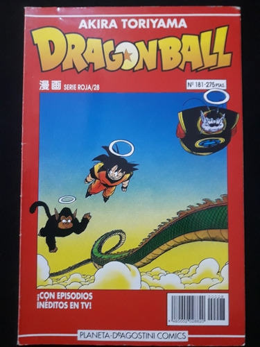 Dragon Ball Serie Roja N° 181. Planeta De Agostini