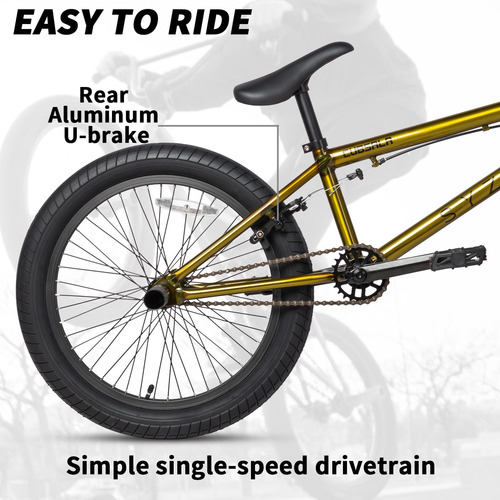Bicicleta Bmx Freestyle Syzygy De 20 Pulgadas Para Niños A P