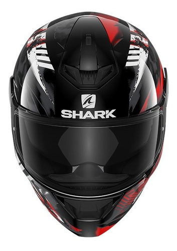 Capacete Shark D-skwal 2 Penxa Kra Vermelho Preto @ Cor Anthracite mat Desenho Blank Mat Tamanho do capacete S (55 - 56)