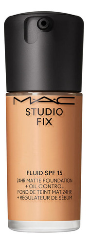 Base de maquiagem líquida M·A·C Cosmetics Studio Fix Fix Fluid FPS 15 tom média - 30mL