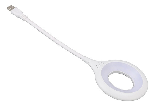 Lampara Lectura Usb Luz Blanca Flexible Cuello Cisne Led And