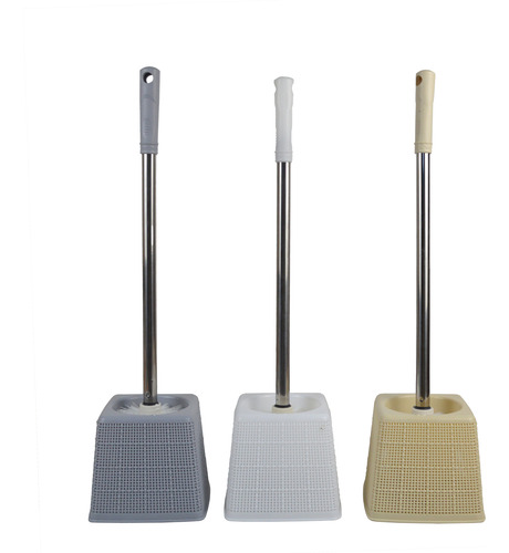 Escobilla De Baño Cepillo Con Soporte Limpia Inodoro Wc 037