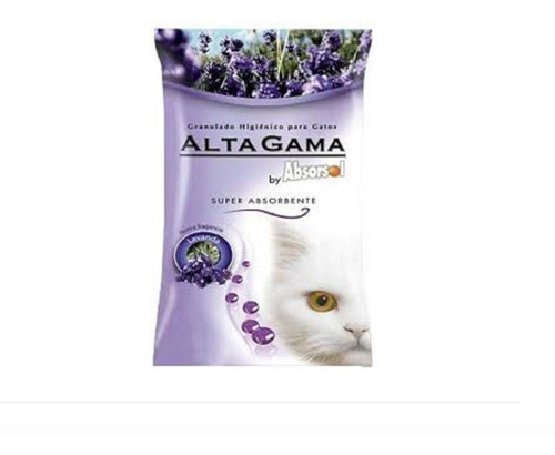  Piedras Sanitarias Para Gato Alta Gamma Lavanda X 3,6 Kg 