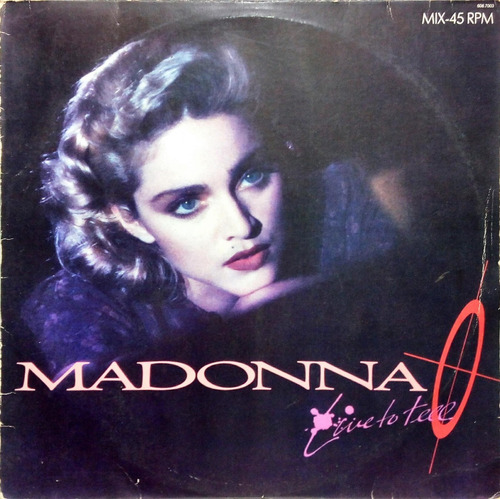 Madonna Lp Mix 1986 Live To Tell 45 Rpm 14088