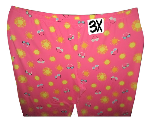 Pantalon Pijama Rosa Chicle Talla 3x(42/44) Secret Treasures