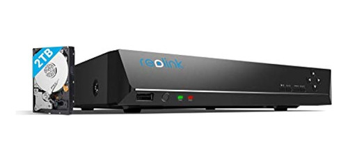 Reenvío Poe Nvr 8 Canales 2tb Disco Duro 4mp Hd Ip Home Secu