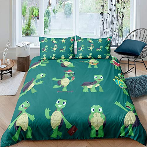 Fundas Para Edredones - Cute Sea Turtle Bedding Set For Girl