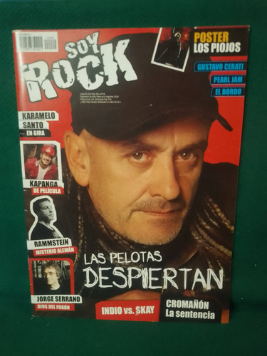 Revista Soy Rock  64 Las Pelotas Cromañon Jorge Serrano