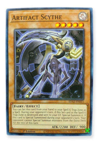 Yugi-oh! Artifact Scythe Sdaz-en011 Comun