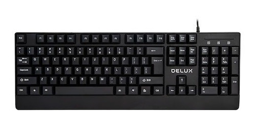 Teclado Usb K6006u Delux 