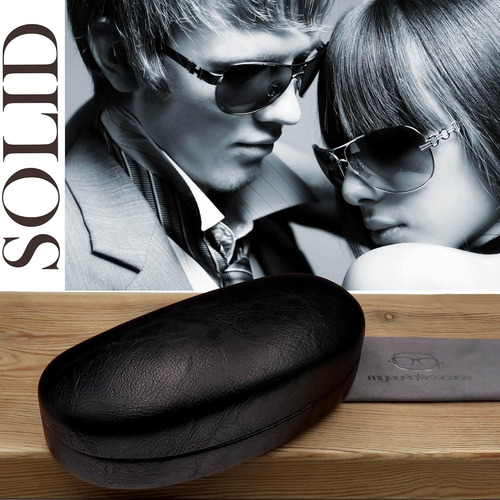 Myeyeglasscase - Funda Grande Para Gafas De Sol - Soporte...