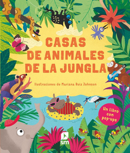 Libro Casas De Animales De La Jungla