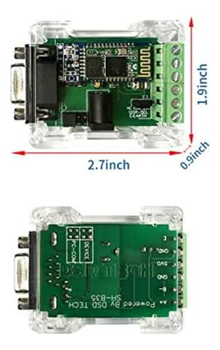 Dsd Tech Sh-b35 Rs485 Rs232 A Bluetooth 20 Adaptador Y