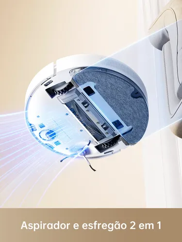 Dreame D10 Plus Gen 2 Robô Aspirador E Mopa Com Base 127v