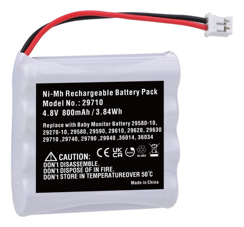 Powertrust Ni-mh - Batería De 4,8 V 800 Mah Para Verano Infa