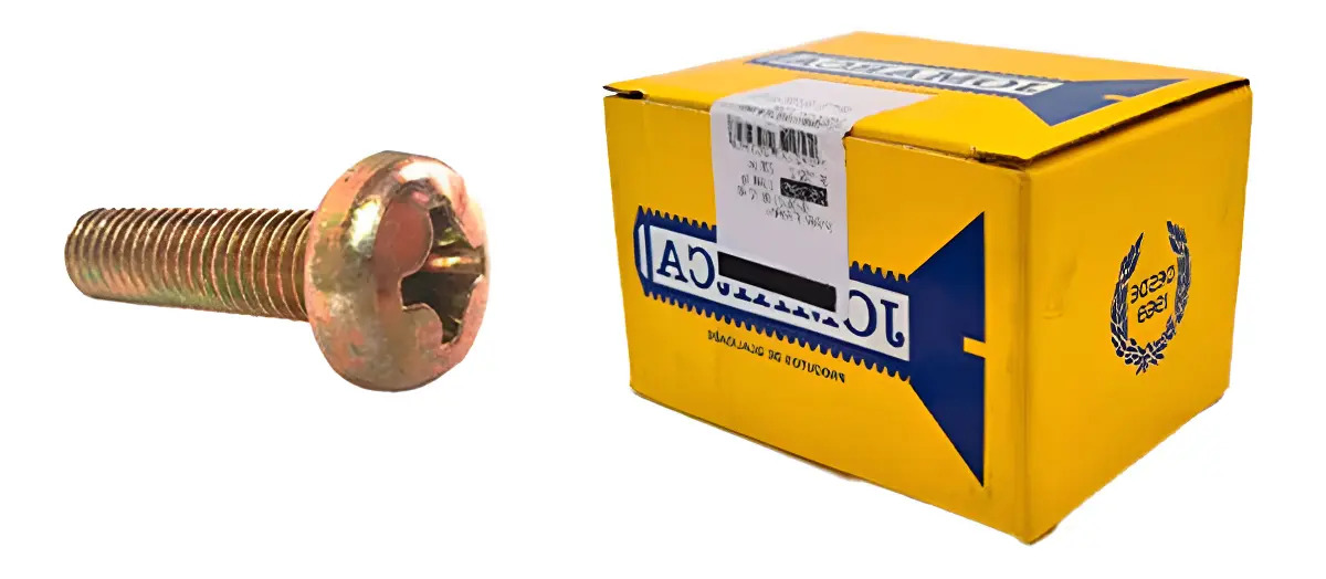 Parafuso Brocante Phillips Panela JMC 5x30mm Kit 200 Unidades