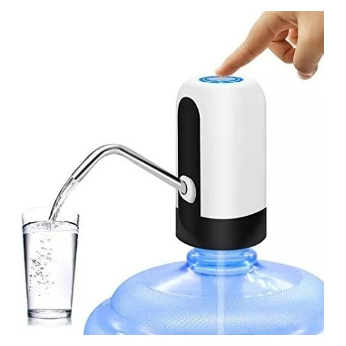 Dispensador De Agua Electrico Para Botellon Usb Recargable