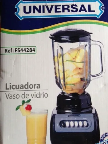 Cuanto vale una licuadora universal con vaso de vidrio sale
