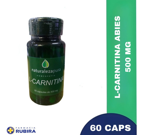 L-carnitina Abies 60 Capsulas Recuperación Muscular Atletas