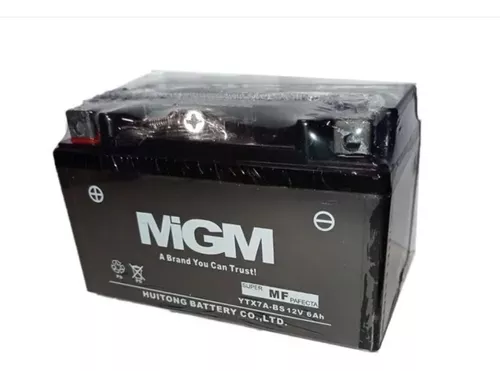 Batería Para Moto Mod Ytx7a-bs 12v 6ah - Mgm Gel