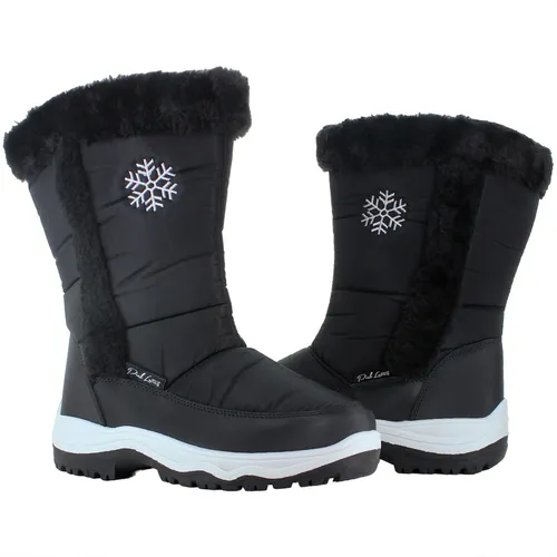 Botas afelpadas para dama clearance