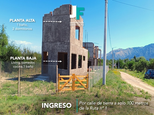 3 Duplex En Venta En Villa Larca A Terminar, Oportunidad.