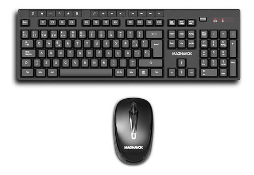 Combo Teclado + Mouse Inalambricos Magnavox By Philips